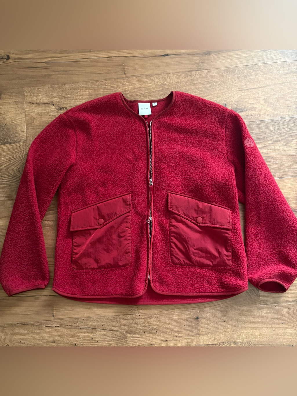 Varley Marina Shell-Trimmed Recycled-Fleece Jacket